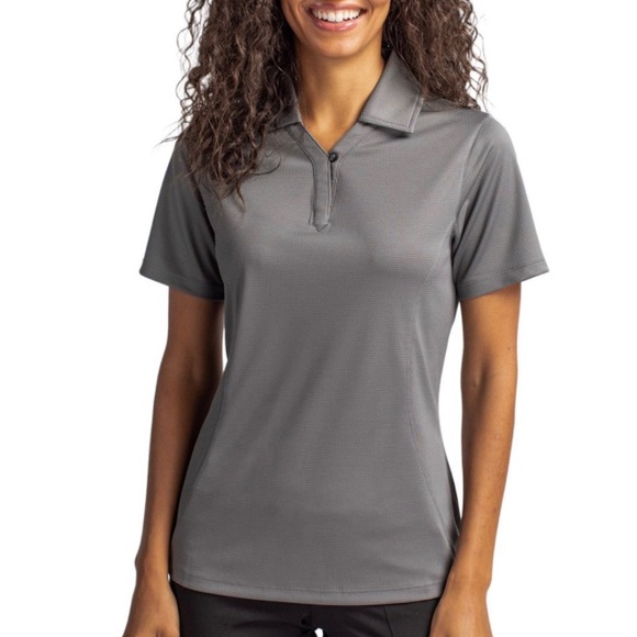 Cutter & Buck Tops - NWT Cutter & Buck Genre Polo in grey size medium